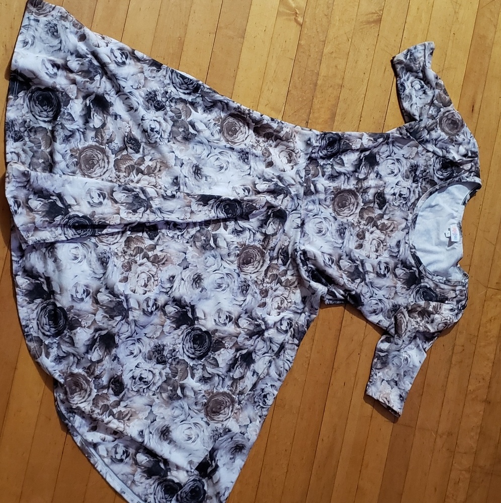 Lularoe floral Dress Size Large